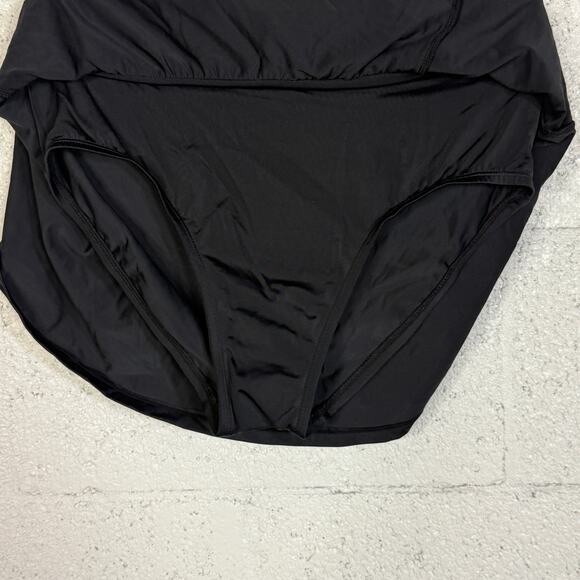 Swim Solutions Swim Skirt - ,  Black size 10 - Picture 2 of 7